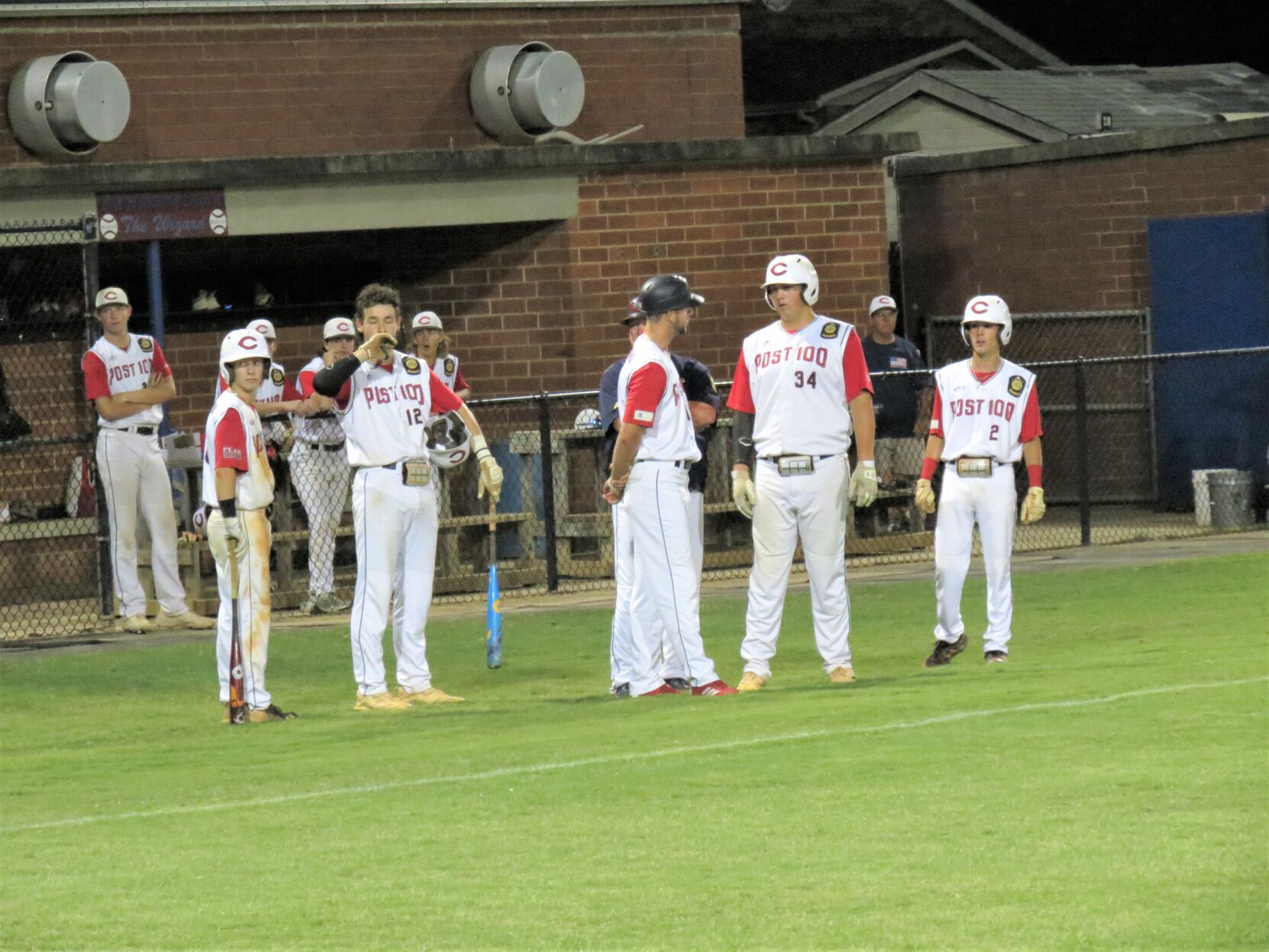 Post 100 Dugout